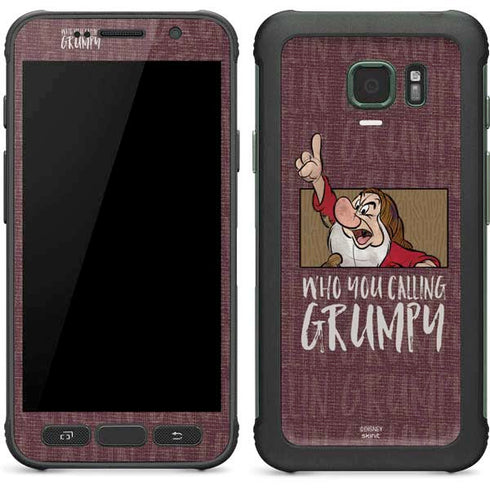 Disney Snow White Grumpy Galaxy S7 Active Skin