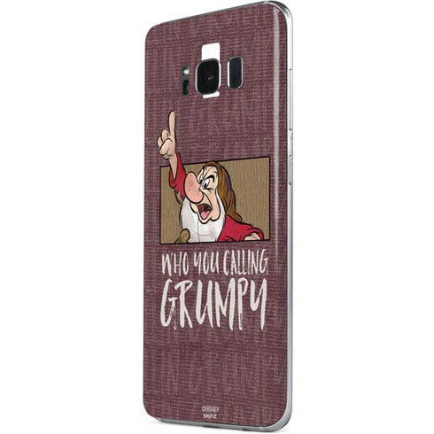 Disney Snow White Grumpy Galaxy S8 Skin