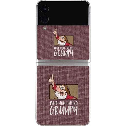 Disney Snow White Grumpy Galaxy Z Flip4 5G Skin