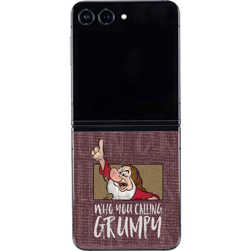 Disney Snow White Grumpy Galaxy Z Flip5 5G Skin