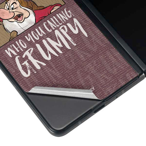 Disney Snow White Grumpy Galaxy Z Fold4 5G Skin