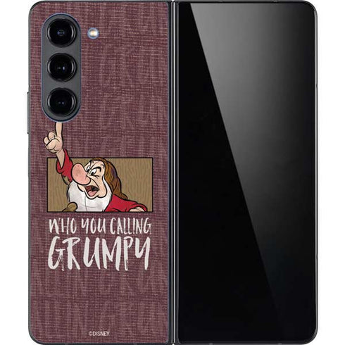 Disney Snow White Grumpy Galaxy Z Fold5 5G Skin