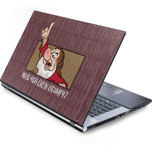Disney Snow White Grumpy Generic Laptop Skin