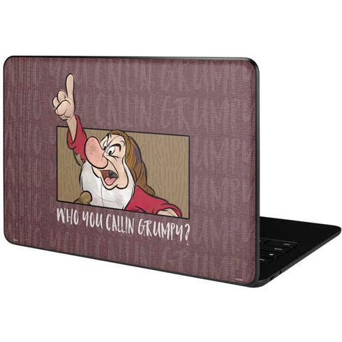 Disney Snow White Grumpy Google Pixelbook Go Skin