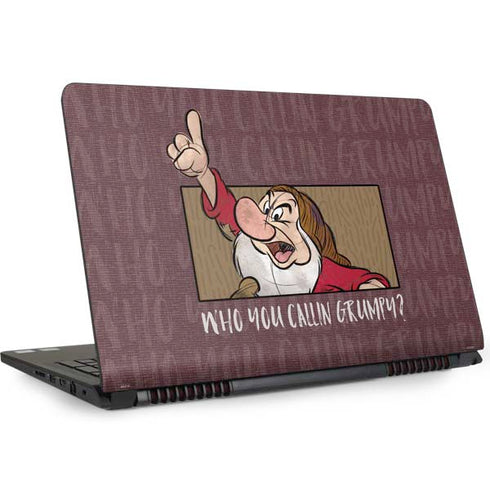 Disney Snow White Grumpy Dell Inspiron Skin