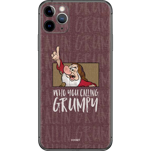 Disney Snow White Grumpy iPhone 11 Pro Max Skin
