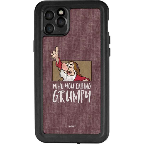 Disney Snow White Grumpy iPhone 11 Pro Max Waterproof Case