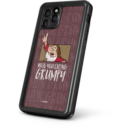 Disney Snow White Grumpy iPhone 11 Pro Max Waterproof Case