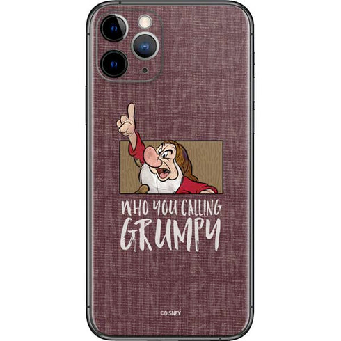 Disney Snow White Grumpy iPhone 11 Pro Skin