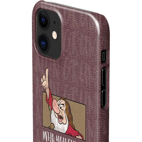 Disney Snow White Grumpy iPhone 12 Mini Lite Case