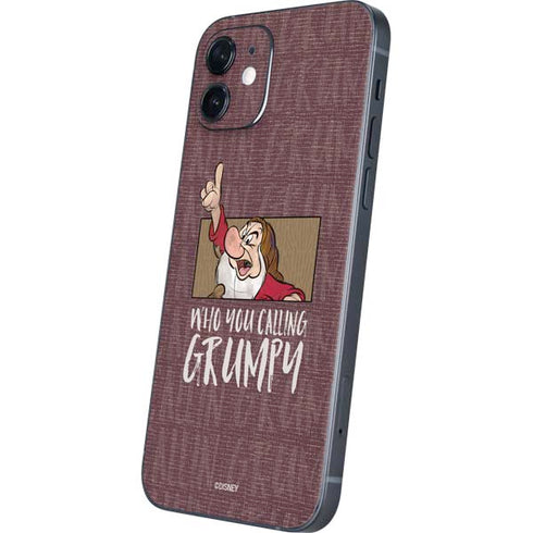 Disney Snow White Grumpy iPhone 12 Mini Skin