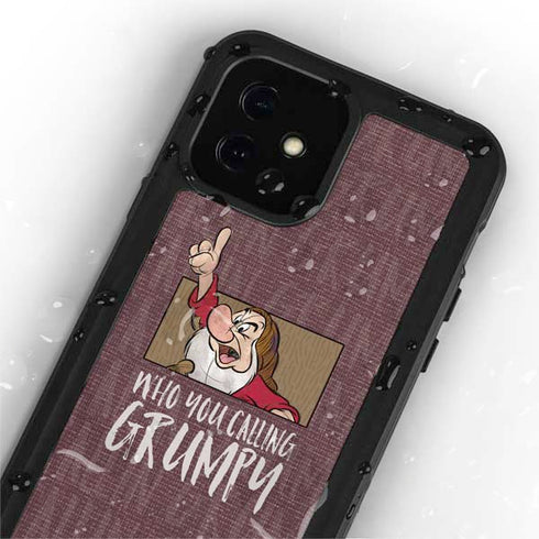 Disney Snow White Grumpy iPhone 12 Mini Waterproof Case