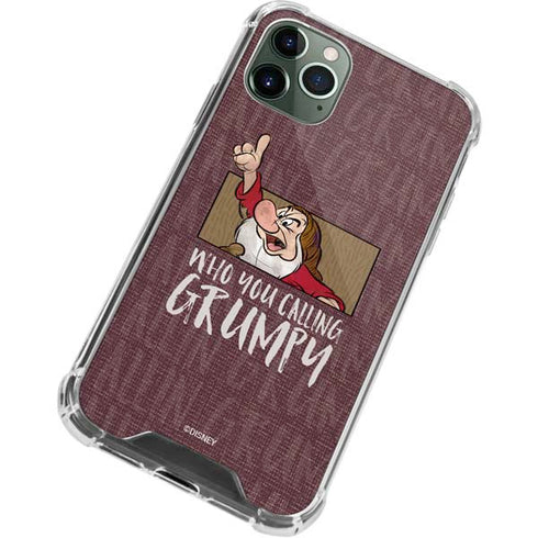 Disney Snow White Grumpy iPhone 12 Pro Clear Case