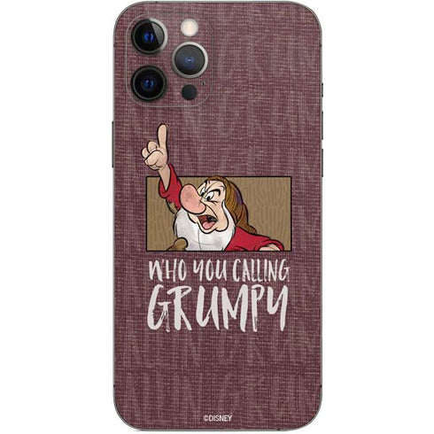 Disney Snow White Grumpy iPhone 12 Pro Max Skin