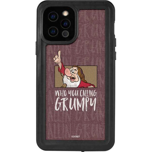 Disney Snow White Grumpy iPhone 12 Pro Waterproof Case