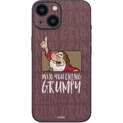 Disney Snow White Grumpy iPhone 13 Mini Skin