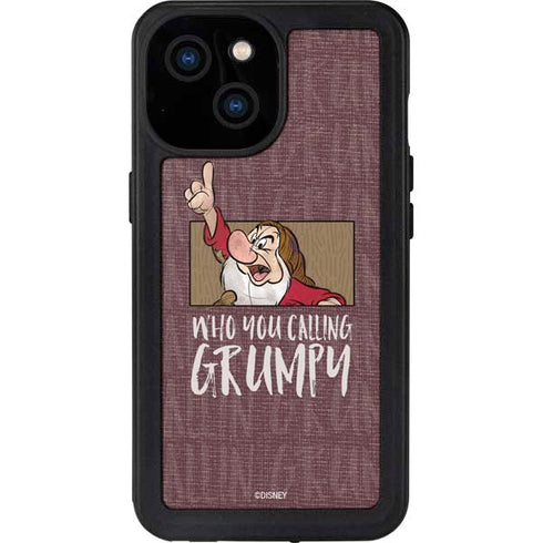 Disney Snow White Grumpy iPhone 13 Mini Waterproof Case