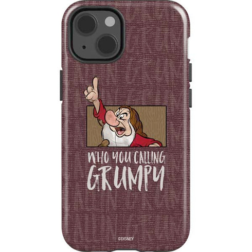 Disney Snow White Grumpy iPhone 14 Impact Case