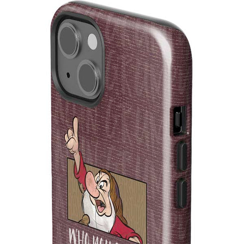 Disney Snow White Grumpy iPhone 14 Impact Case