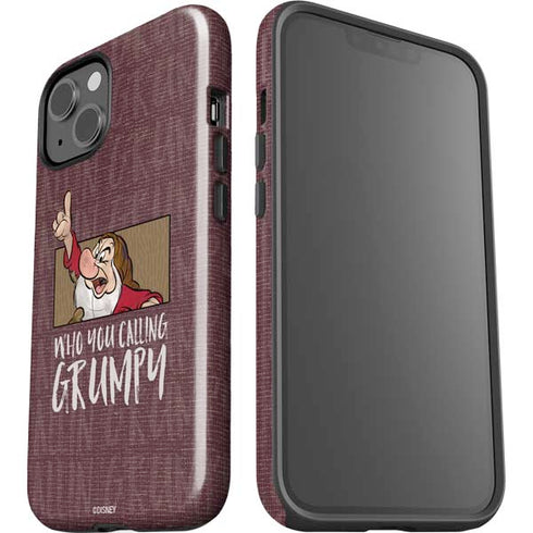 Disney Snow White Grumpy iPhone 14 Impact Case