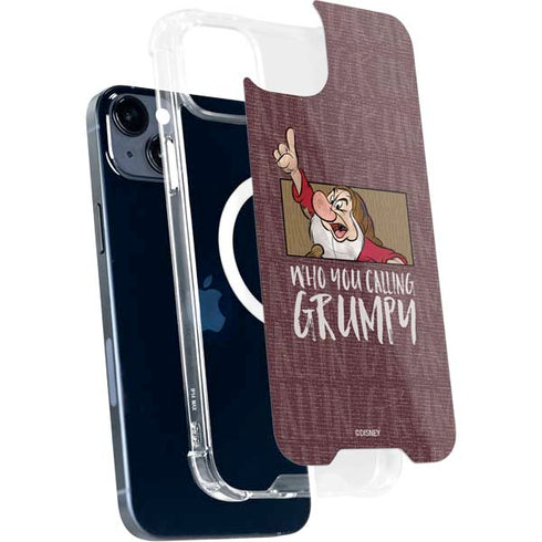 Disney Snow White Grumpy iPhone 15 Plus MagSafe Case