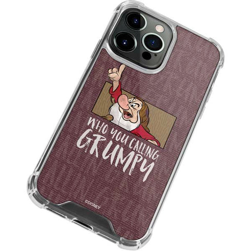Disney Snow White Grumpy iPhone 15 Pro Clear Case