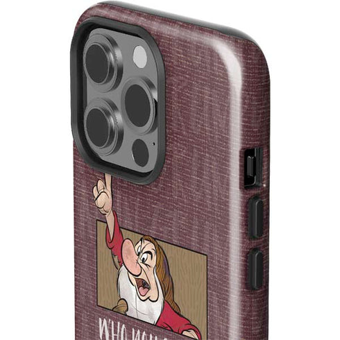 Disney Snow White Grumpy iPhone 14 Pro Impact Case