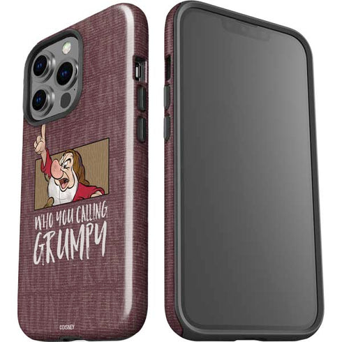 Disney Snow White Grumpy iPhone 14 Pro Impact Case