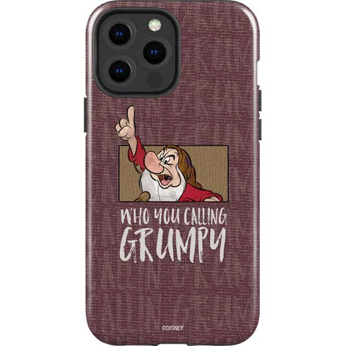 Disney Snow White Grumpy iPhone 15 Pro Max Impact Case