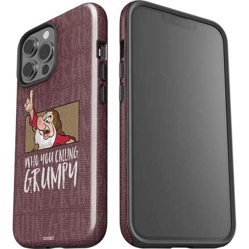 Disney Snow White Grumpy iPhone 15 Pro Max Impact Case