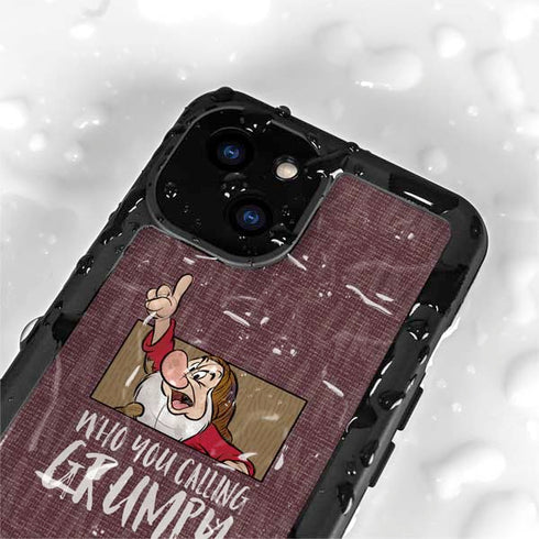 Disney Snow White Grumpy iPhone 15 Plus Waterproof Case