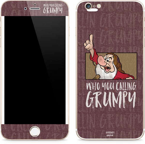 Disney Snow White Grumpy iPhone 6/6s Plus Skin