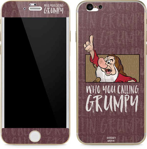 Disney Snow White Grumpy iPhone 6/6s Skin