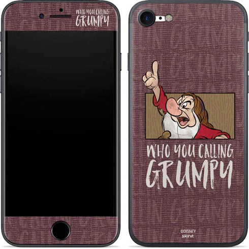 Disney Snow White Grumpy iPhone 7 Skin