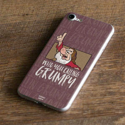 Disney Snow White Grumpy iPhone 7 Skin
