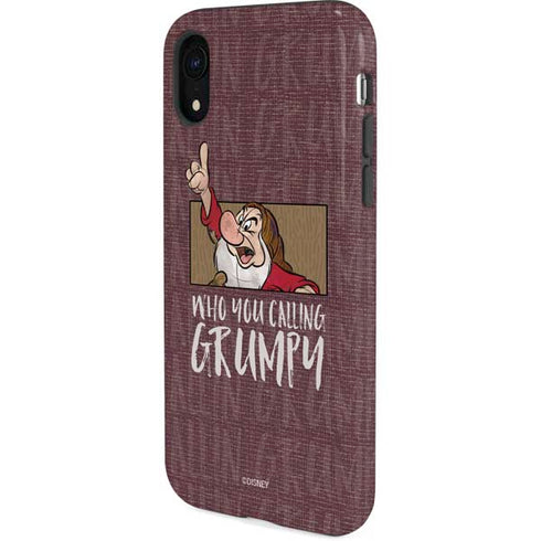 Disney Snow White Grumpy iPhone XR Pro Case