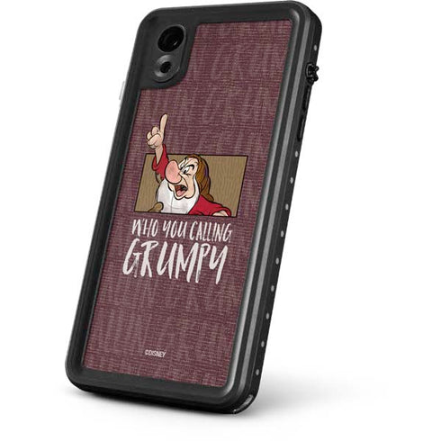 Disney Snow White Grumpy iPhone XR Waterproof Case