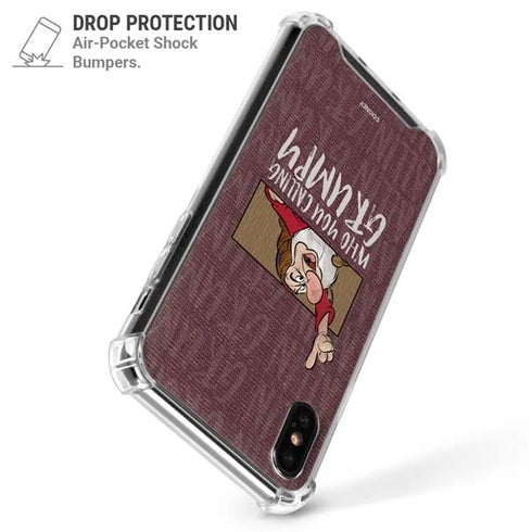 Disney Snow White Grumpy iPhone XS Max Clear Case