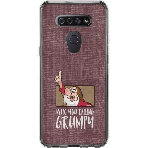 Disney Snow White Grumpy LG K51/Q51 Clear Case