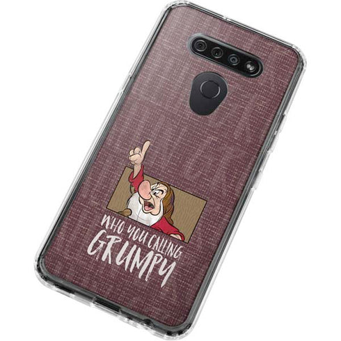 Disney Snow White Grumpy LG K51/Q51 Clear Case