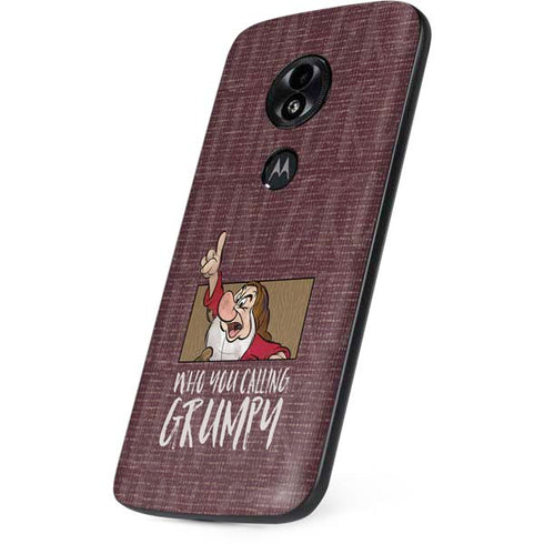 Disney Snow White Grumpy Moto E5 Play Skin