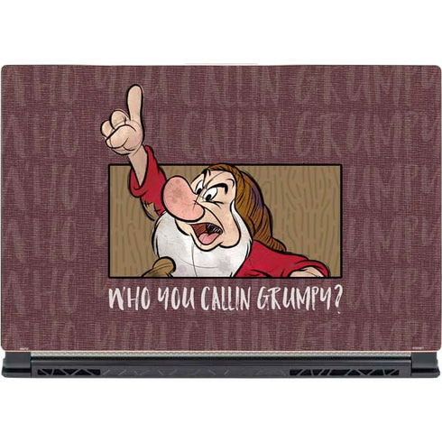 Disney Snow White Grumpy MSI GS65 Stealth Laptop Skin