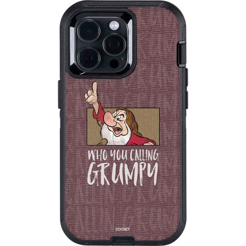Disney Snow White Grumpy Otterbox Defender iPhone Skin