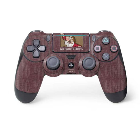 Disney Snow White Grumpy PS4 Pro/Slim Controller Skin