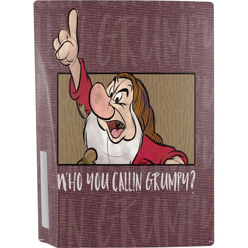 Disney Snow White Grumpy PS5 Bundle Skin