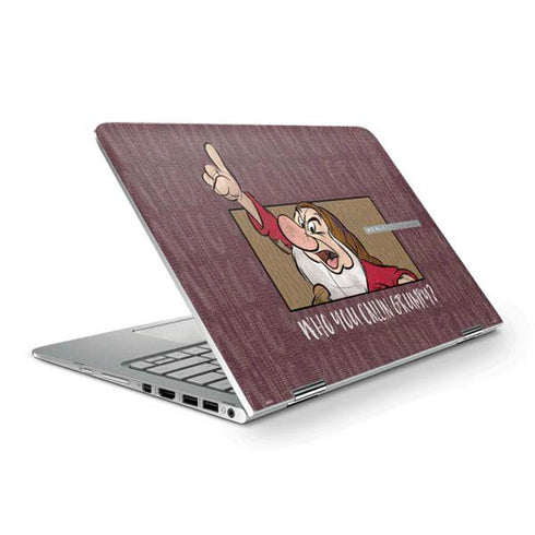 Disney Snow White Grumpy HP Spectre Skin