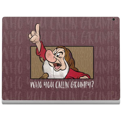 Disney Snow White Grumpy Surface Book 2 15in Skin