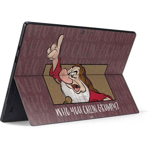 Disney Snow White Grumpy Surface Pro 6 Skin