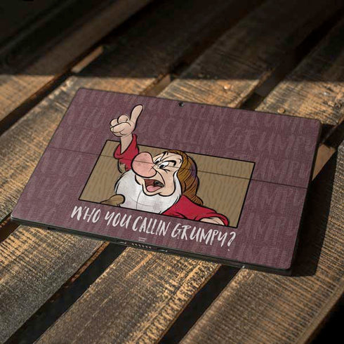Disney Snow White Grumpy Surface Pro 7 Skin