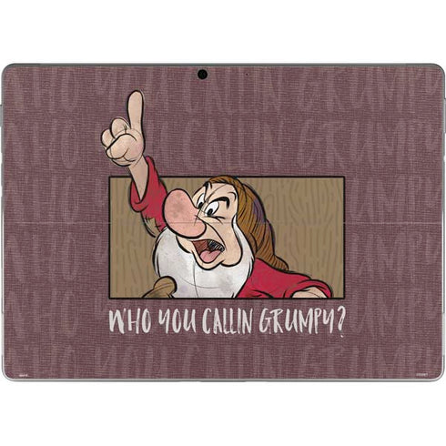 Disney Snow White Grumpy Surface Pro 9 Skin